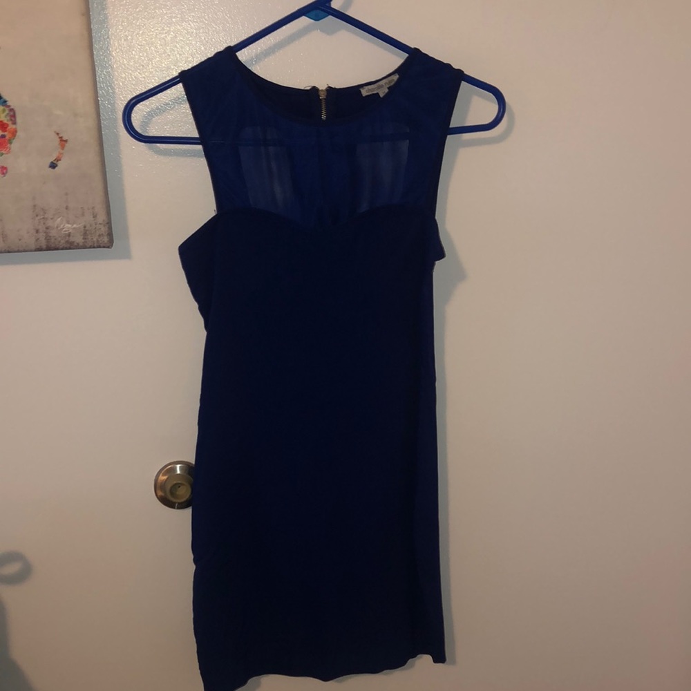 Blue dress